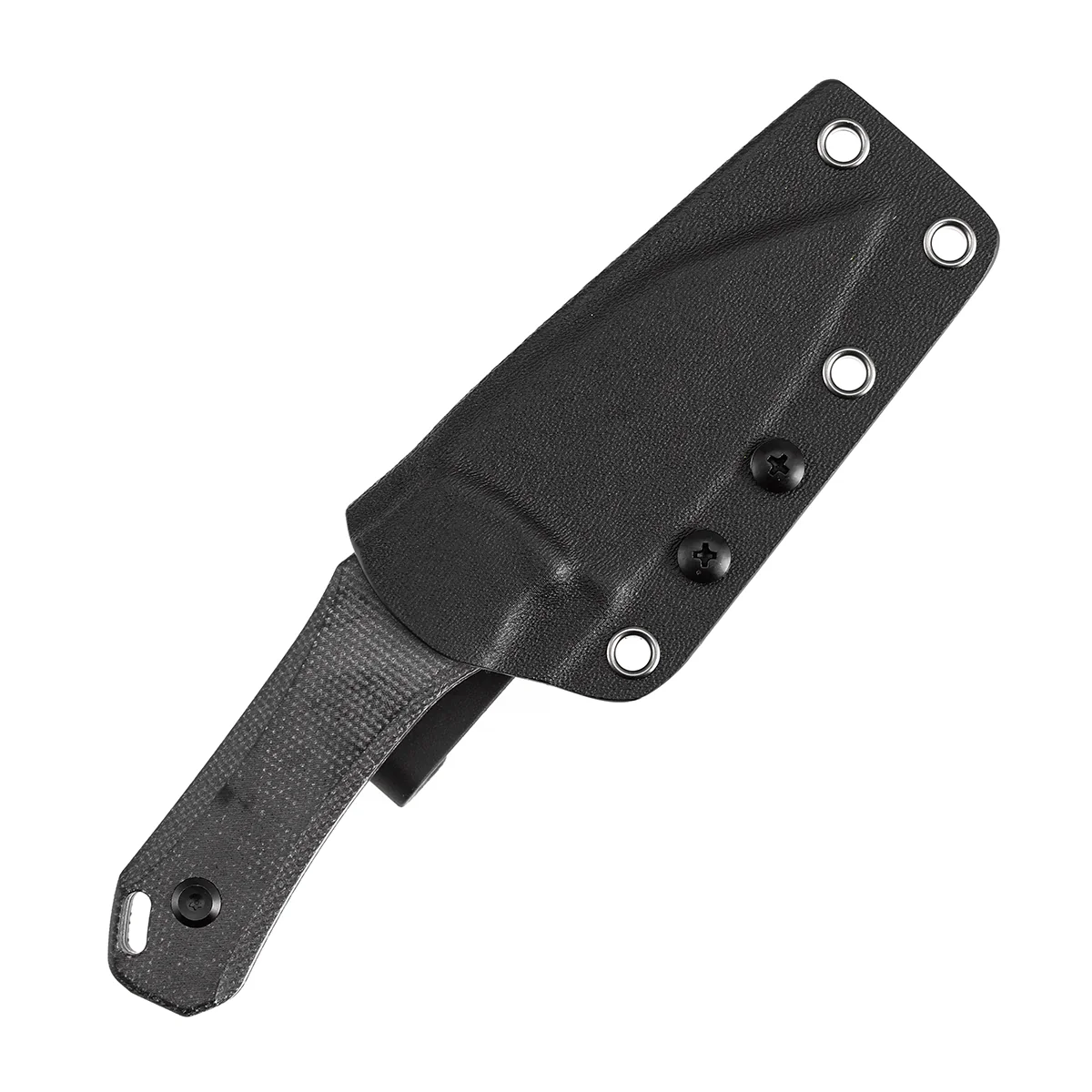 Tenable Loki Fixed Blade Knife |2.99"  Blackwash D2 Blade | Black Micarta Handle | Steven Dunnuck Design | G1058A4 - Image 3