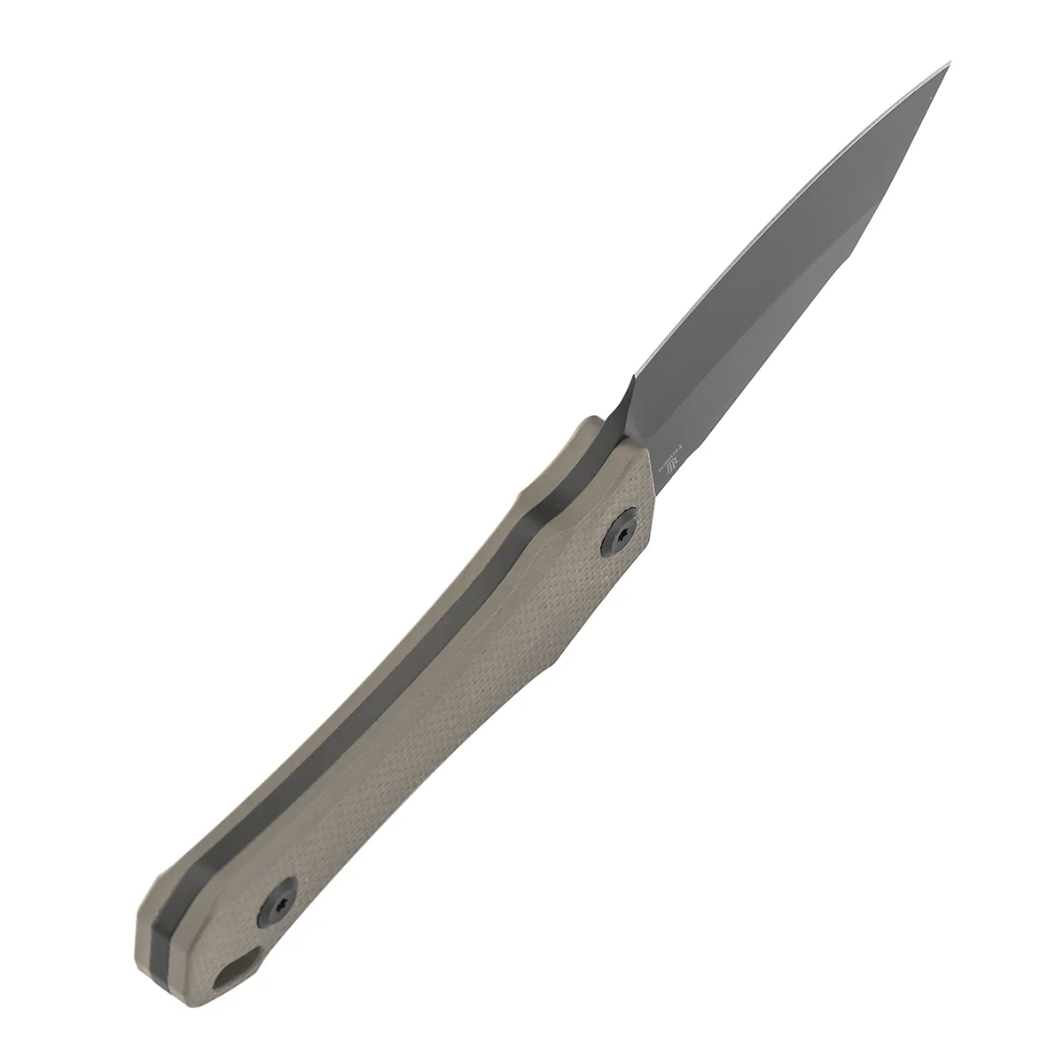 Tenable Loki Fixed Blade Knife |2.99" Gray TiCn Coated D2 Blade | Light Sand G10 Handle | Steven Dunnuck Design | G1058A1 - Image 6