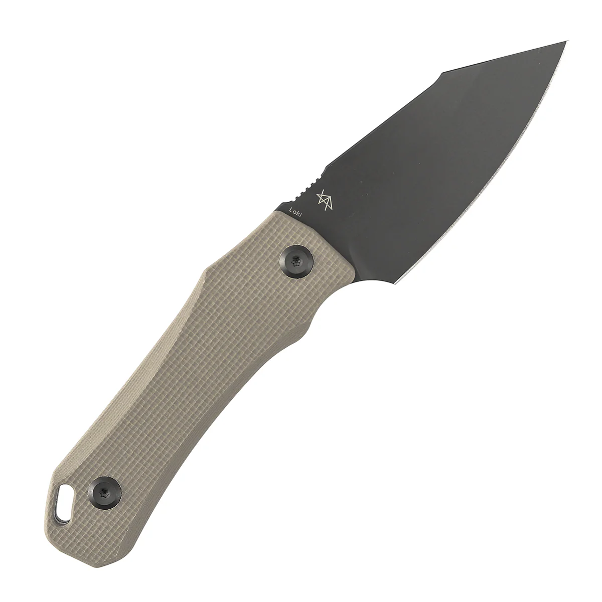 Tenable Loki Fixed Blade Knife |2.99" Gray TiCn Coated D2 Blade | Light Sand G10 Handle | Steven Dunnuck Design | G1058A1 - Image 7