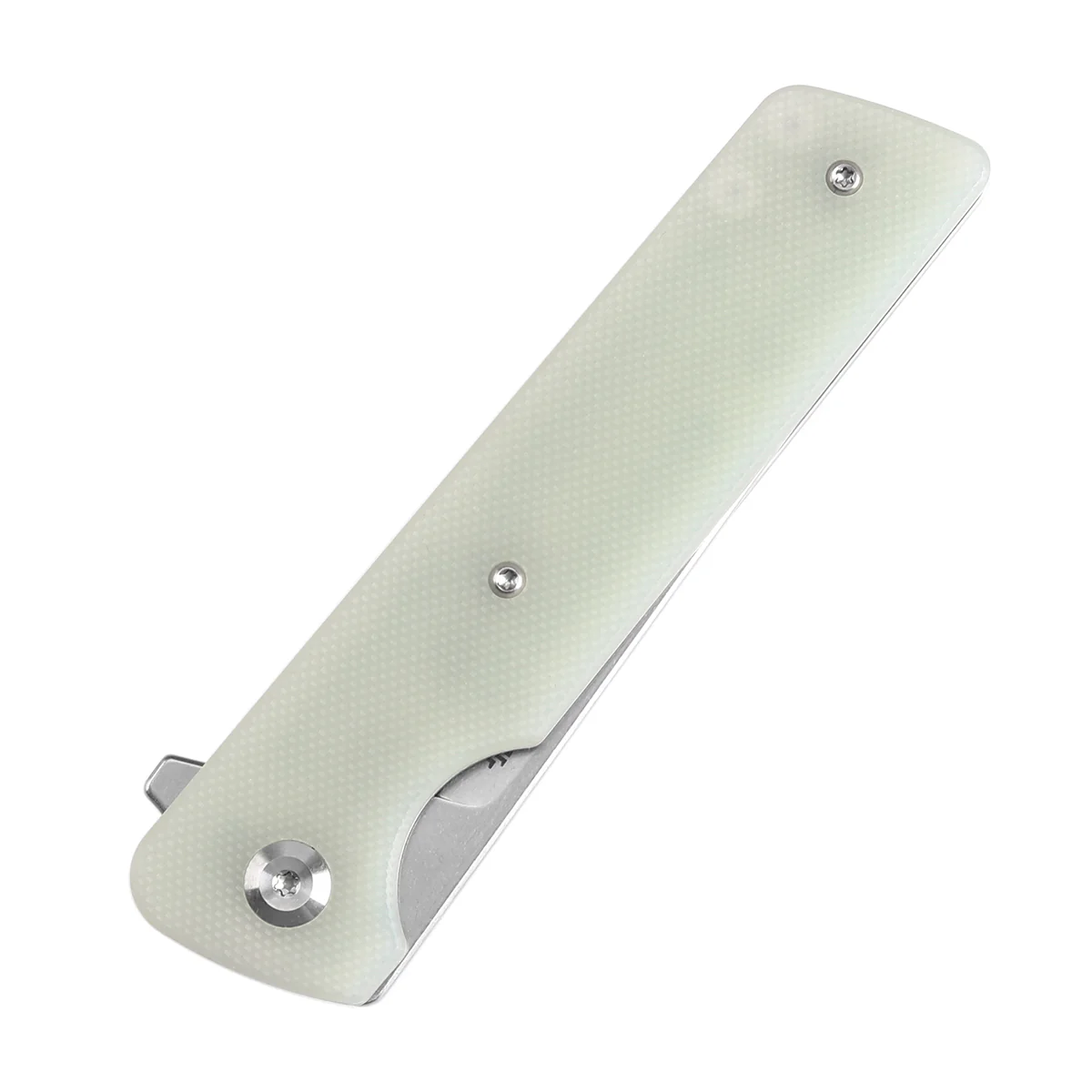 Tenable Anomaly Folding Knife Jade G10 Handle (3.14'' Stonewashed Nitro-V Blade) Pinkerton Knives Design-T2038A4 - Image 7