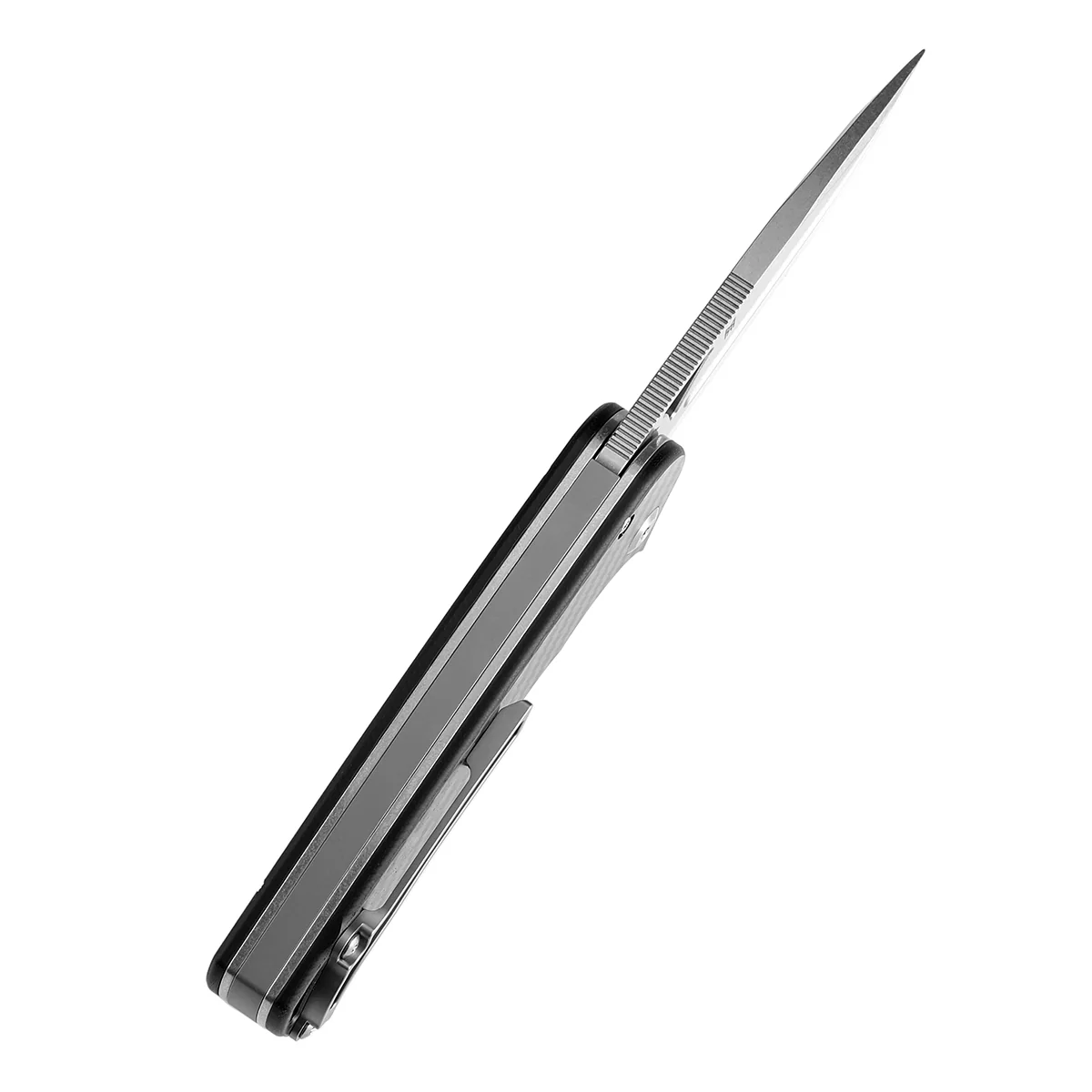 Tenable Bömbur Folding Knife Twill Carbon Fiber Handle (3.53'' Stonewashed D2 Blade) Midgards Messer Design--T1054A3 - Image 6