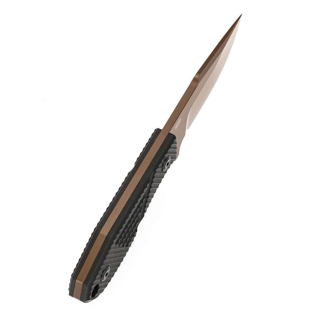 Tenable Tiny Dancer Fixed Blade – Black G10 Handle – 3.17" Rose Gold Coated D2 Blade – JB Stout Design – G014A1 - Image 6